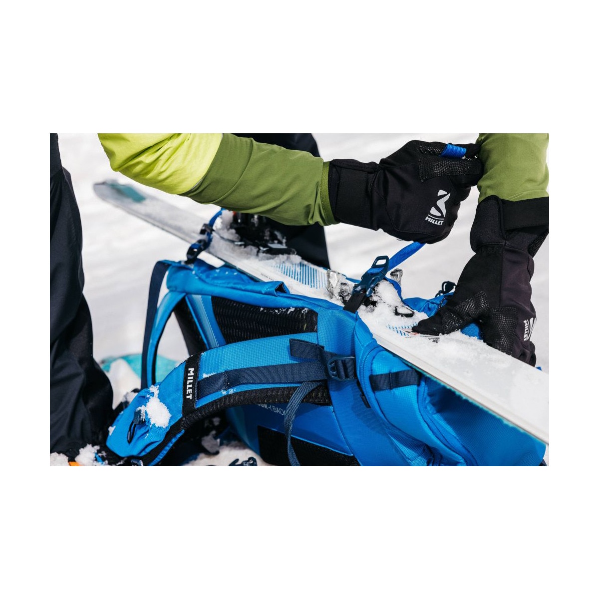 Mala Porta-Skis D-TOUR 30 Azul-marinho-7