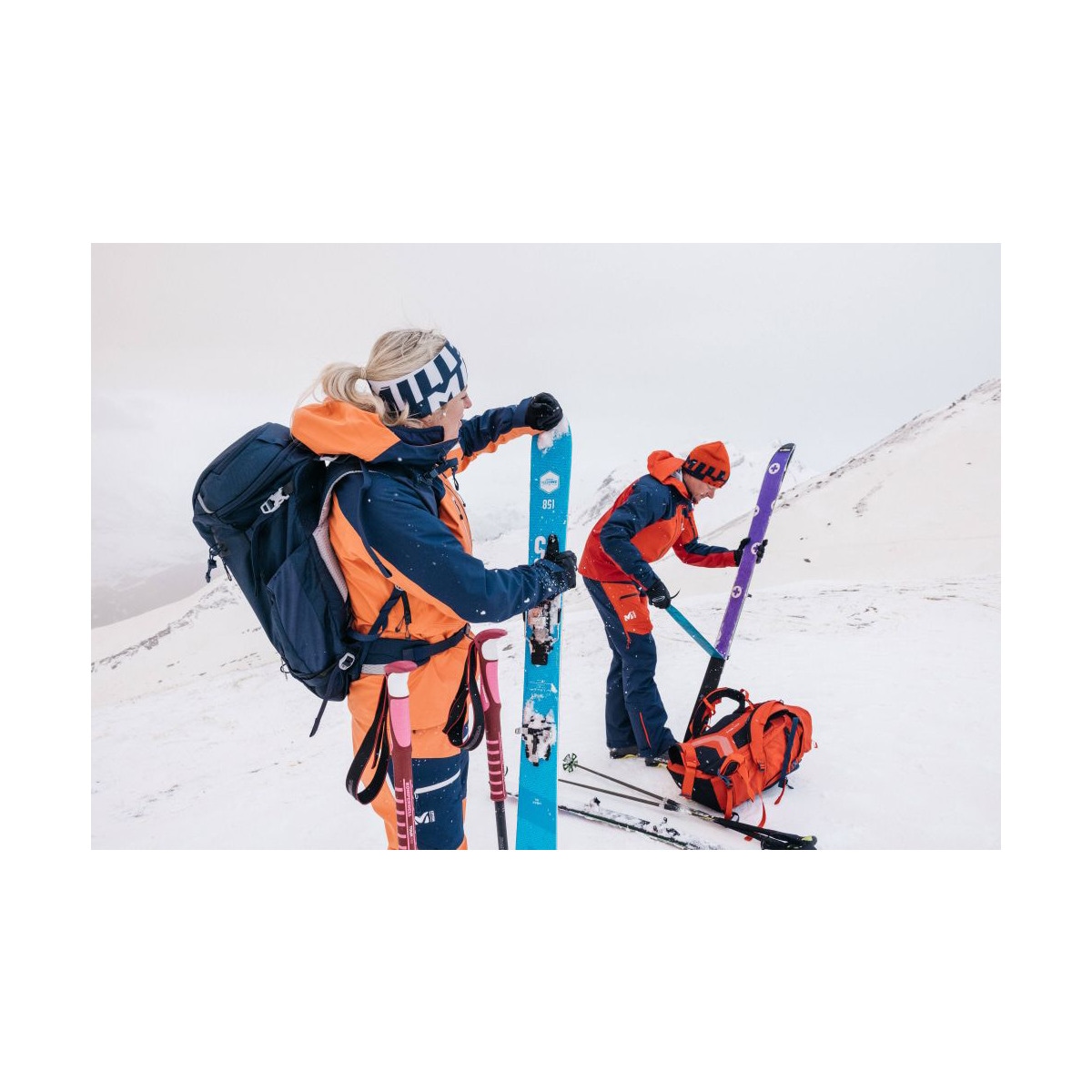 Mala Porta-Skis D-TOUR 30 Azul-marinho-10