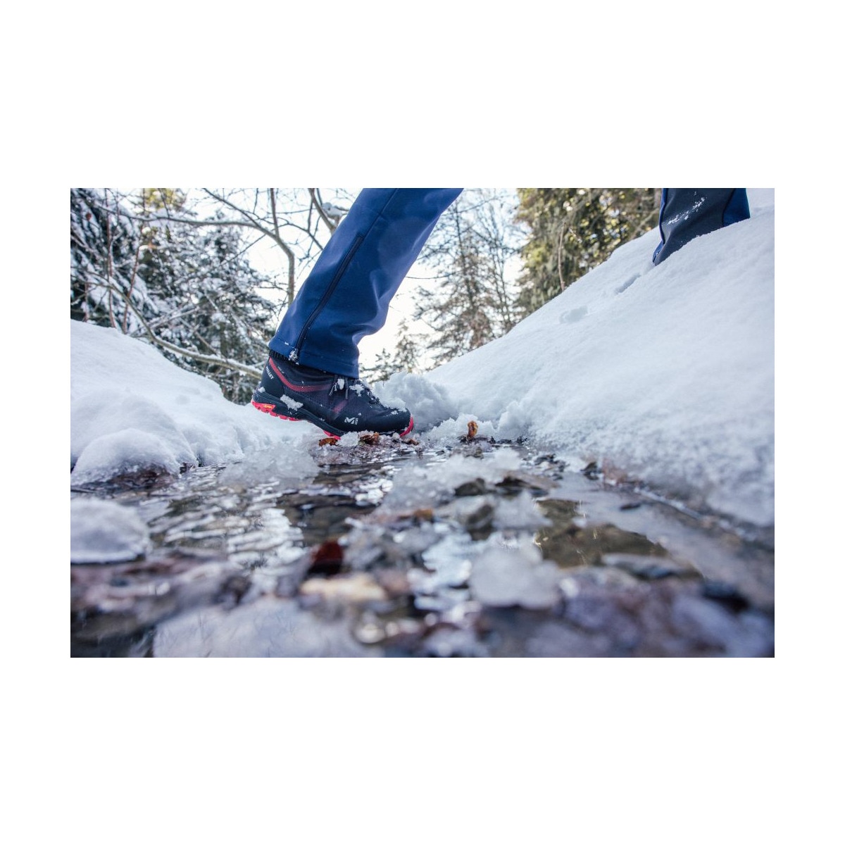 Botas de Montanha Hike Up Mid GTX M Preto / Vermelho-7