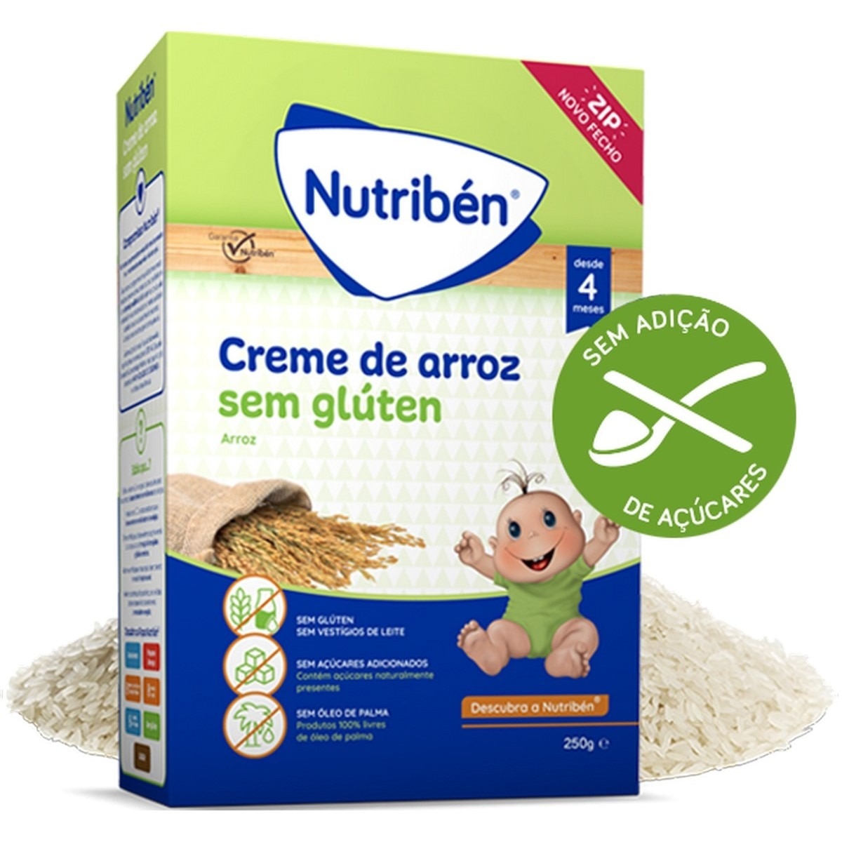Imagem 0 de Papa Creme de Arroz Não Láctea - 250 g