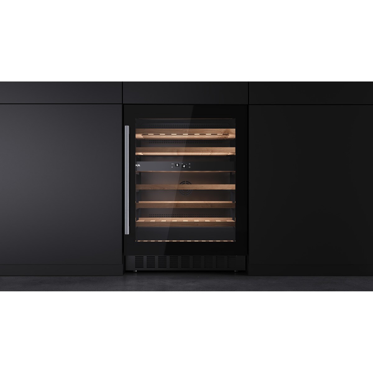 Vinoteca Teka para 46 botellas - RVU 20046 Cristal negro-7