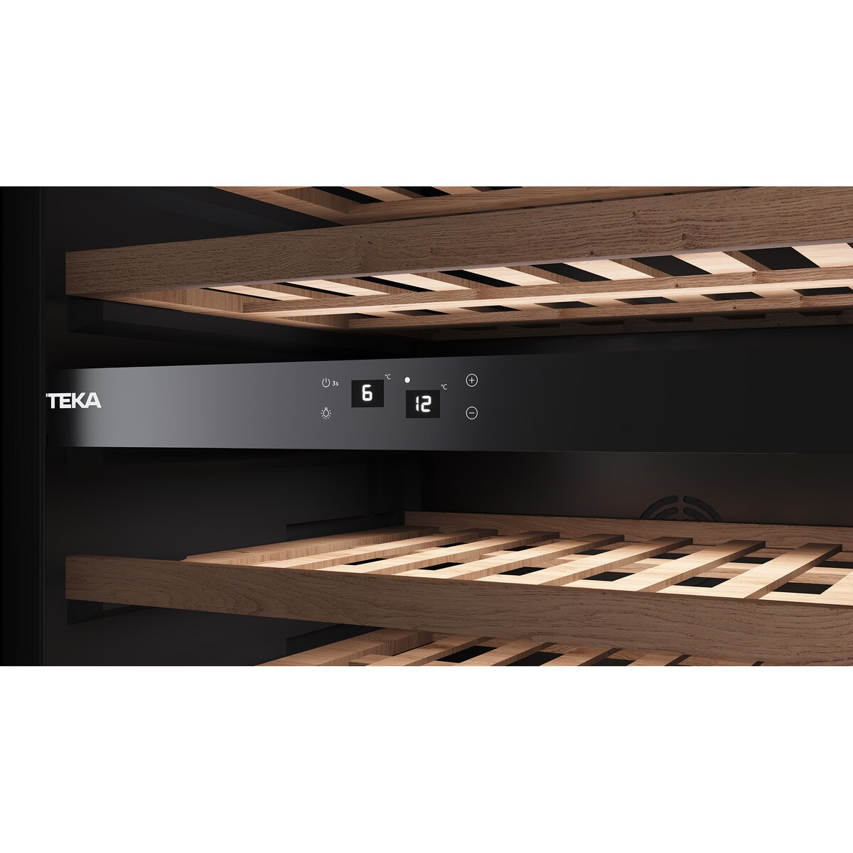 Vinoteca Teka para 46 botellas - RVU 20046 Cristal negro-6