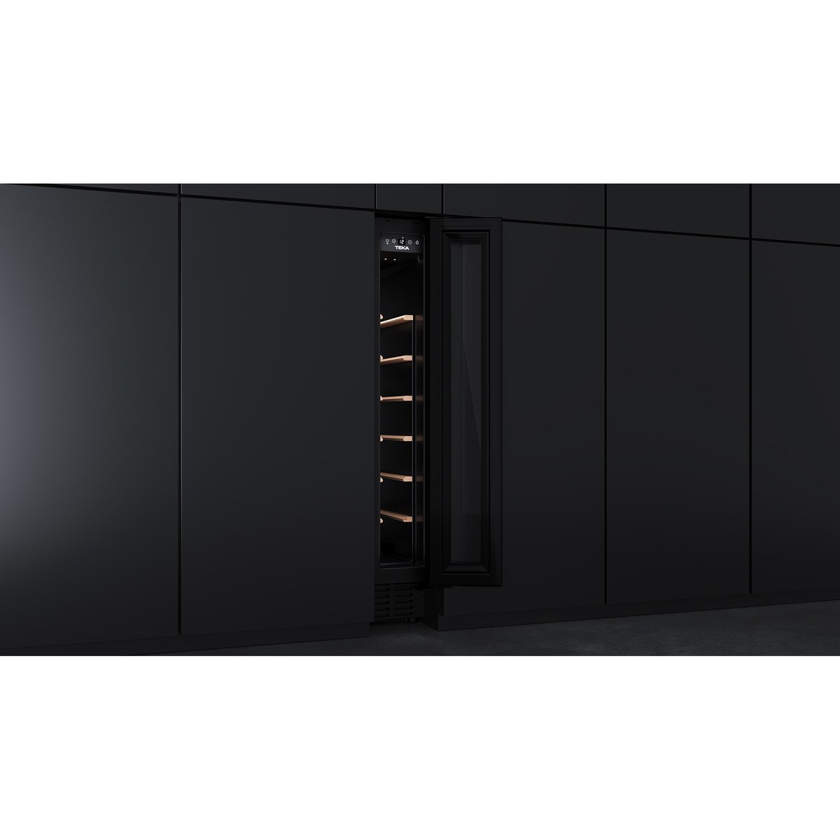 Vinoteca Teka para 8 botellas - RVU 10008 Cristal negro-12