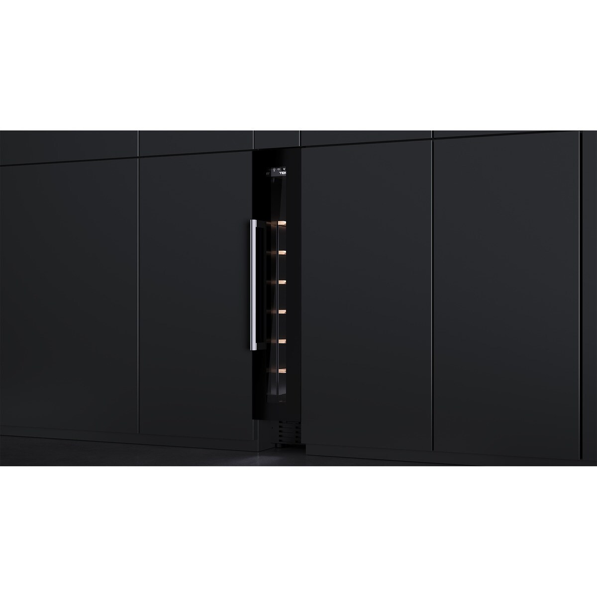 Vinoteca Teka para 8 botellas - RVU 10008 Cristal negro-11