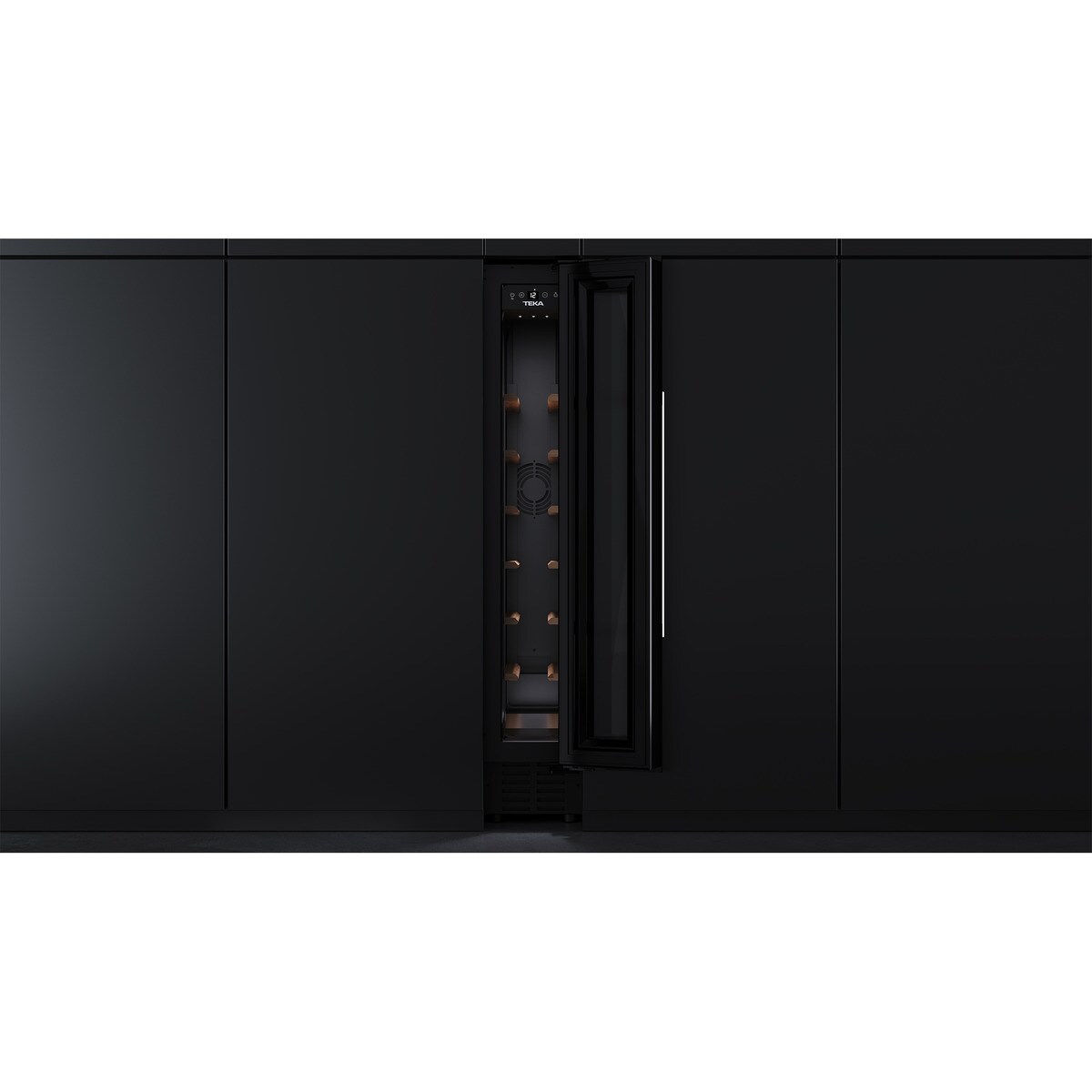 Vinoteca Teka para 8 botellas - RVU 10008 Cristal negro-10