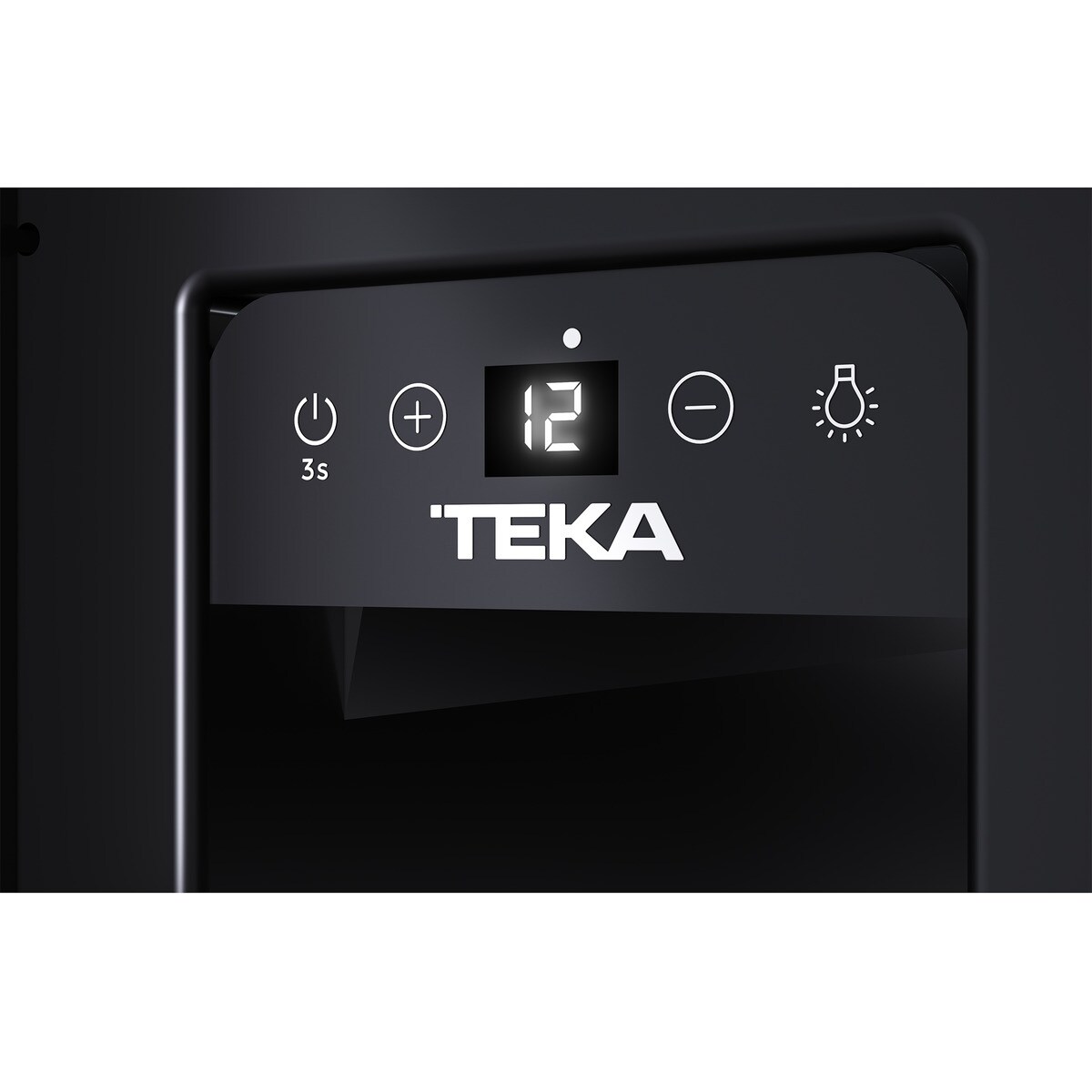 Vinoteca Teka para 8 botellas - RVU 10008 Cristal negro-6