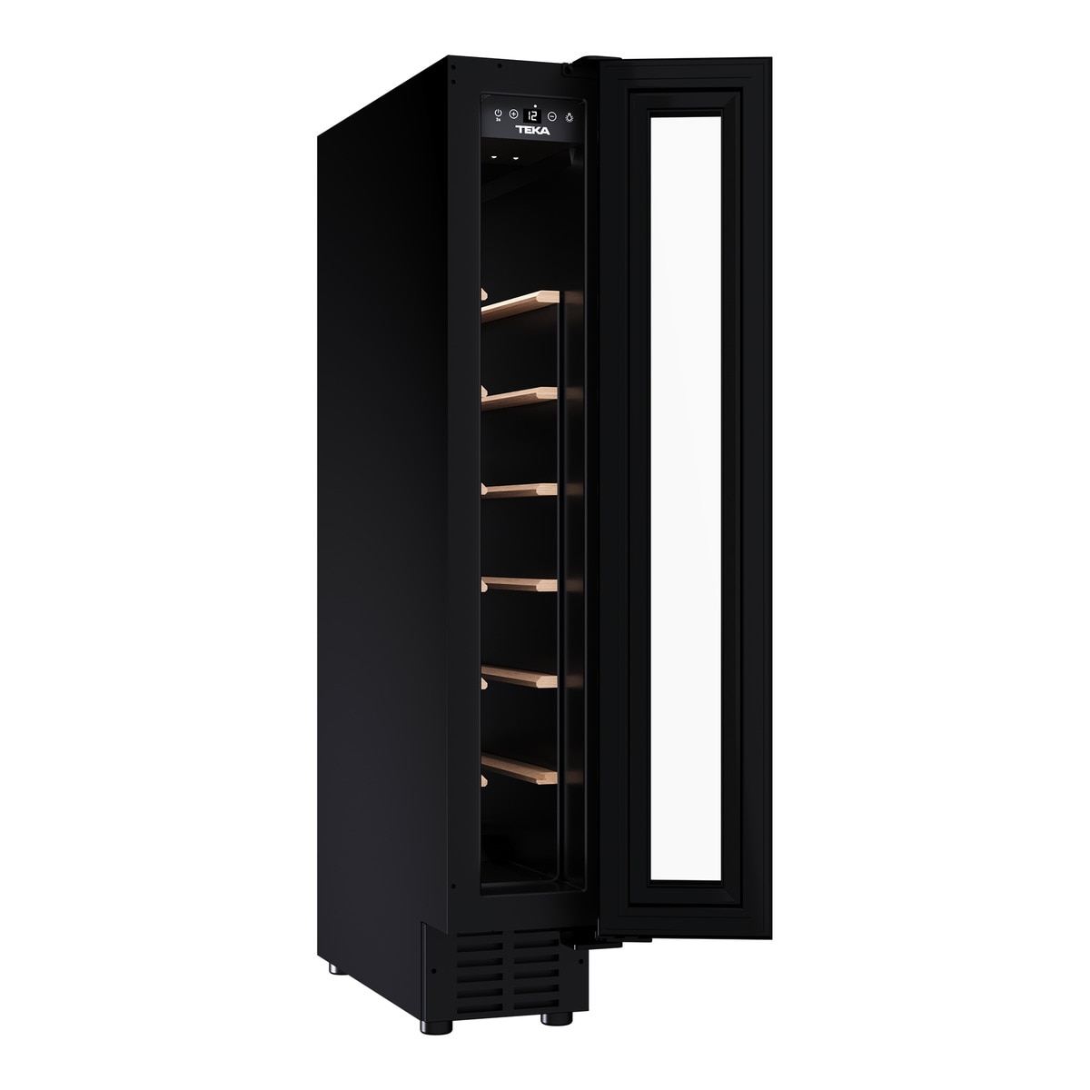 Vinoteca Teka para 8 botellas - RVU 10008 Cristal negro-5