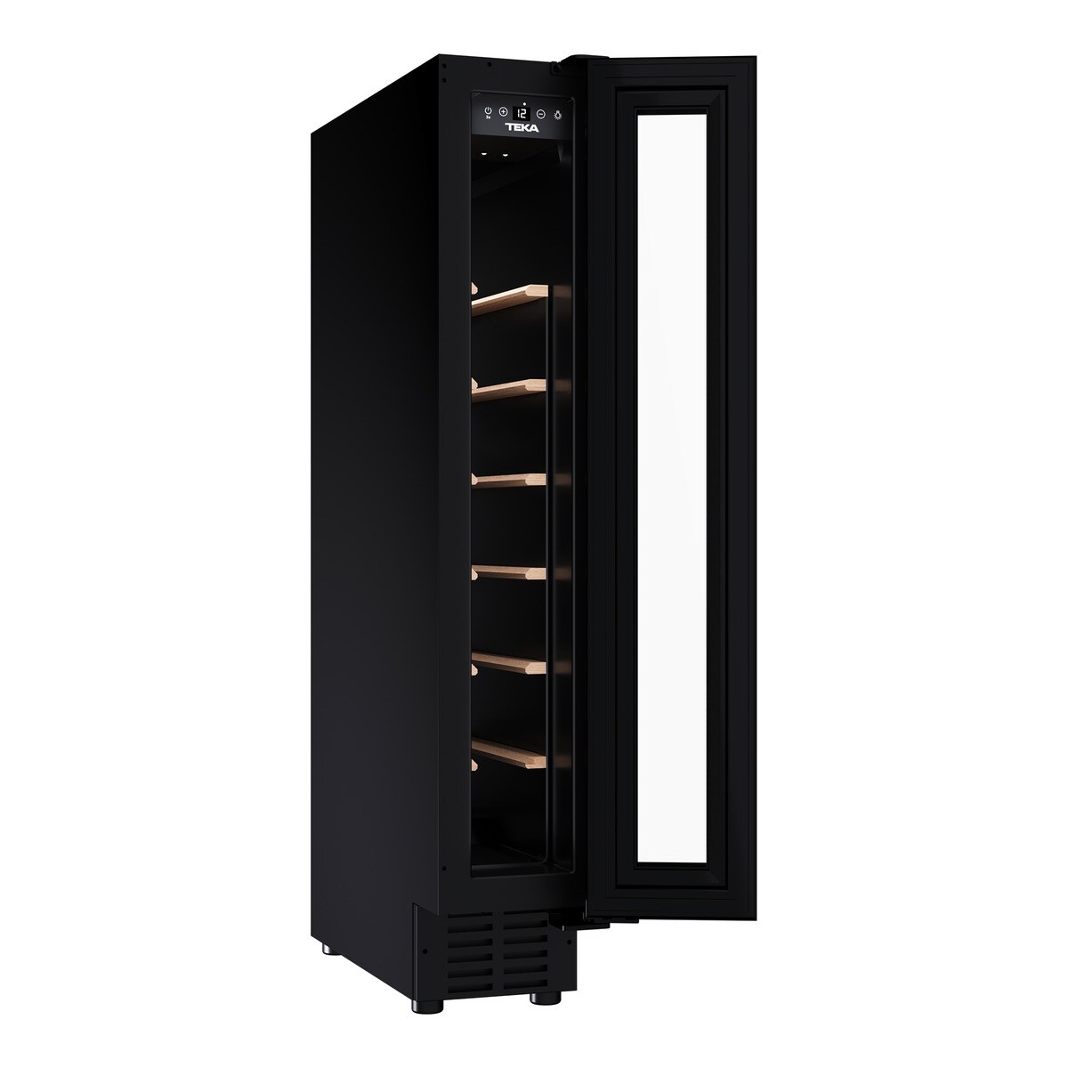 Vinoteca Teka para 8 botellas - RVU 10008 Cristal negro-5