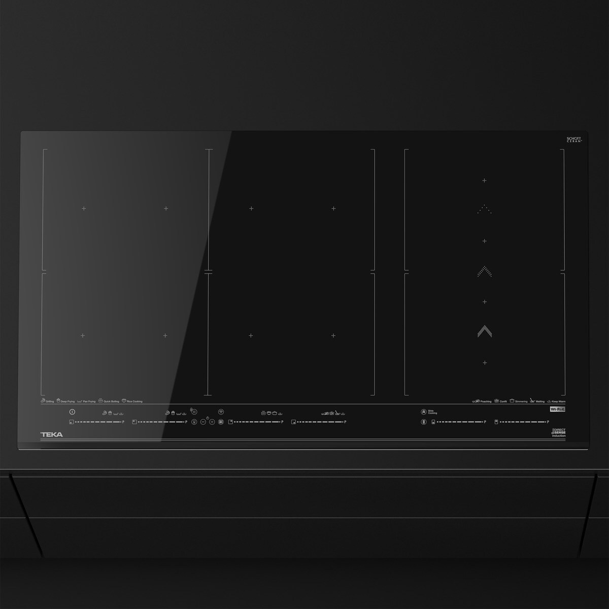 Placa inducción Teka conexión Wifi y funciones directas - IZF 99770 MST B Negro-8