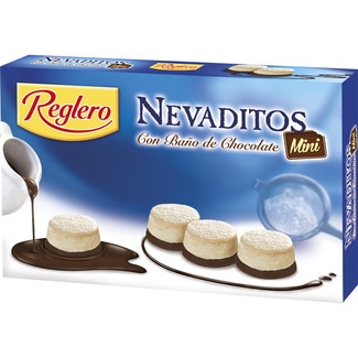 mini nevaditos con baño de chocolate estuche 220 g - Reglero
