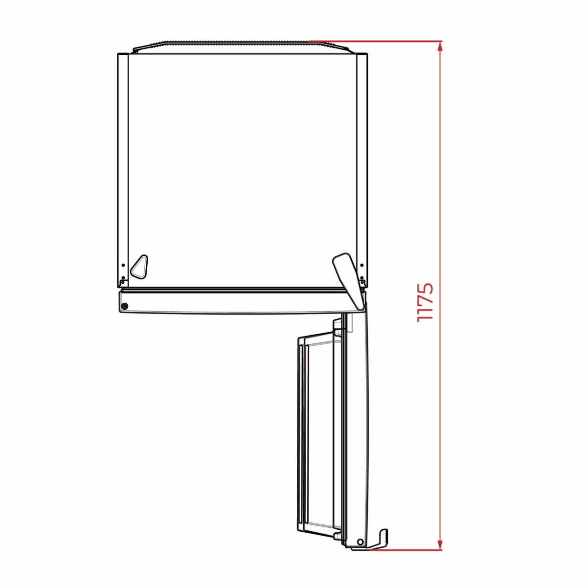 Congelador vertical Teka Full No Frost - RSF 75640 INOX Inox-9