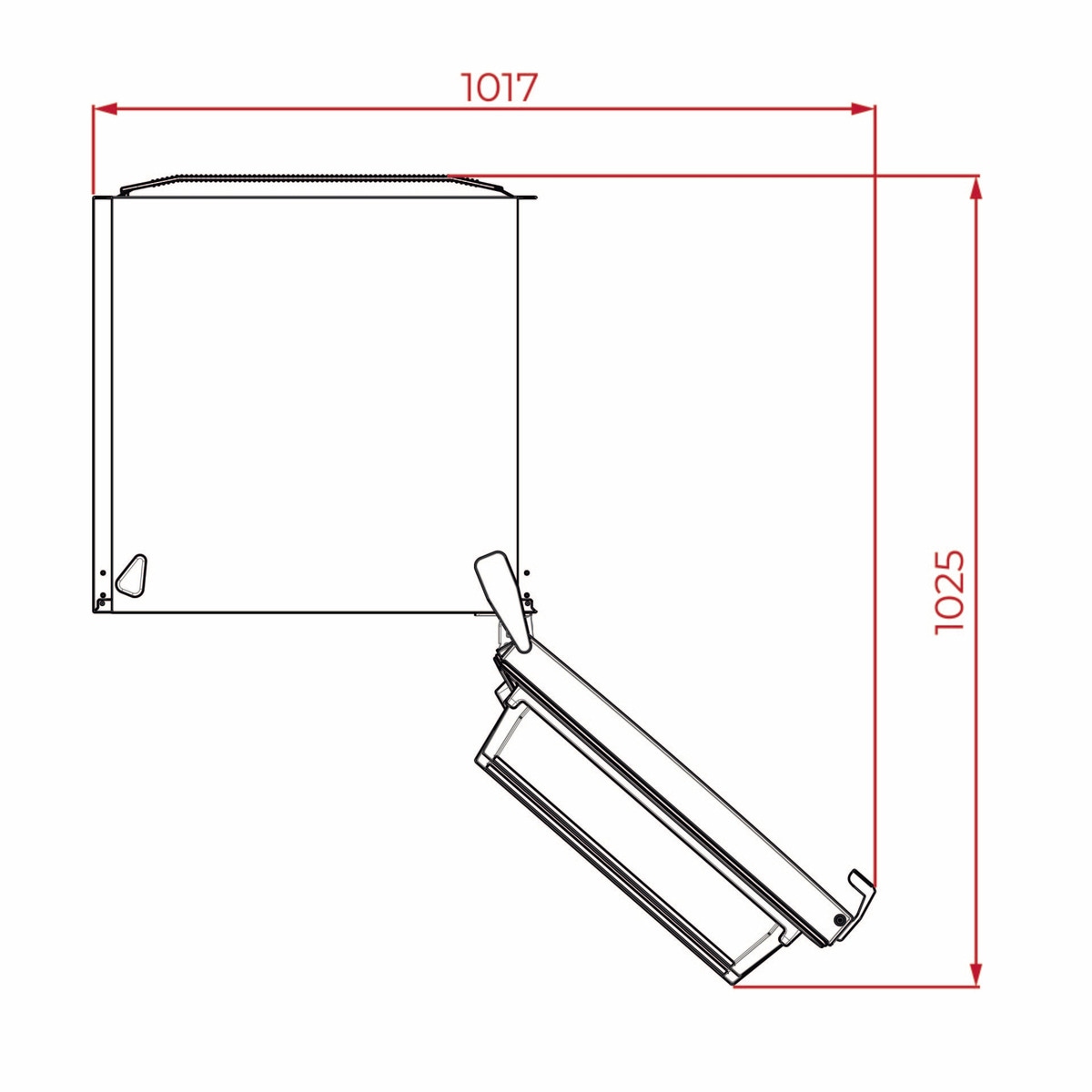 Frigorífico 1 puerta Teka Full No Frost - RSL 75640 INOX Inox-9