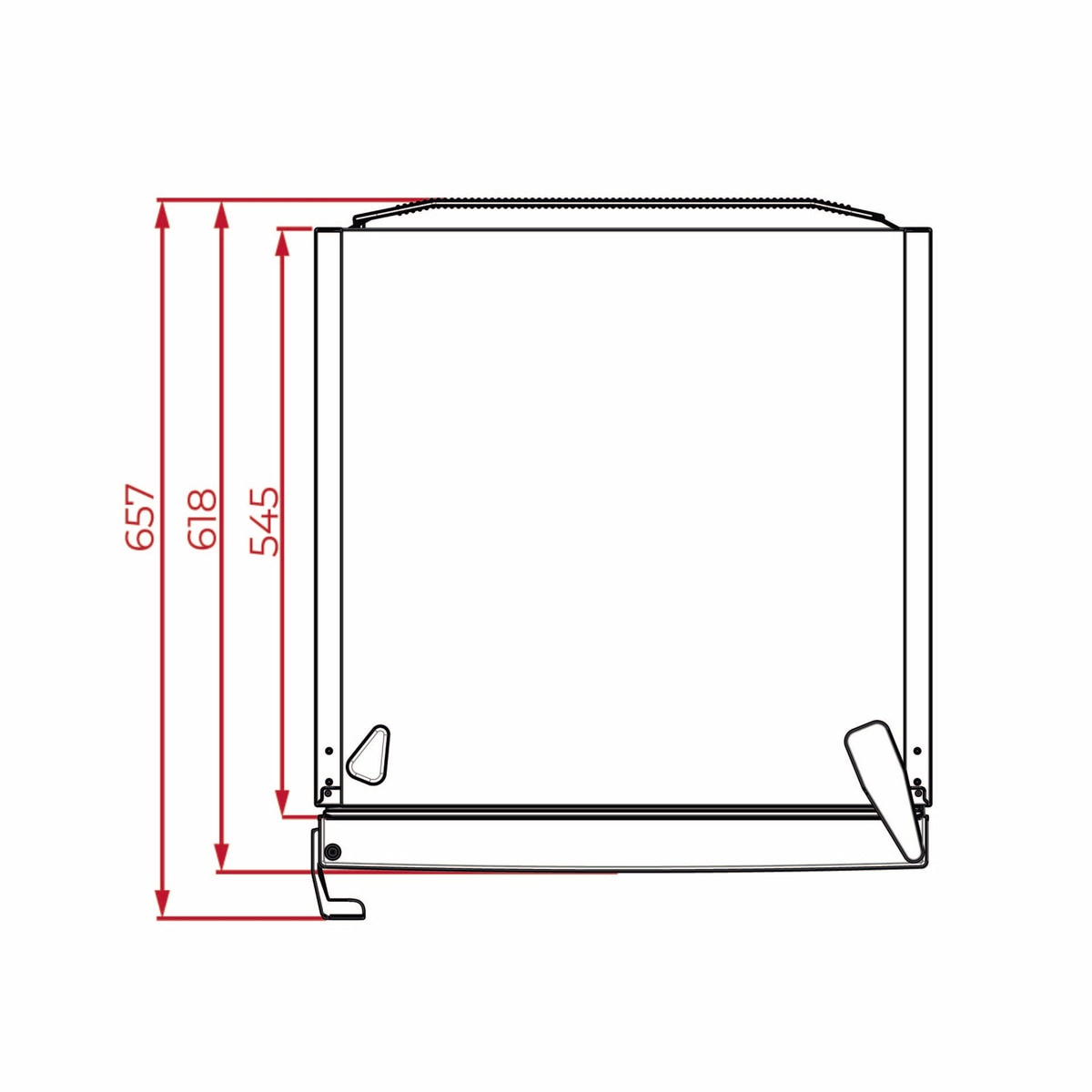 Frigorífico 1 puerta Teka Full No Frost - RSL 75640 INOX Inox-7