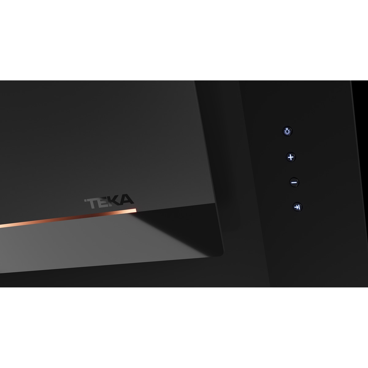 Campana decorativa Teka 3 velocidades + intensiva - DVI 88-G1EOS BM Negro-4