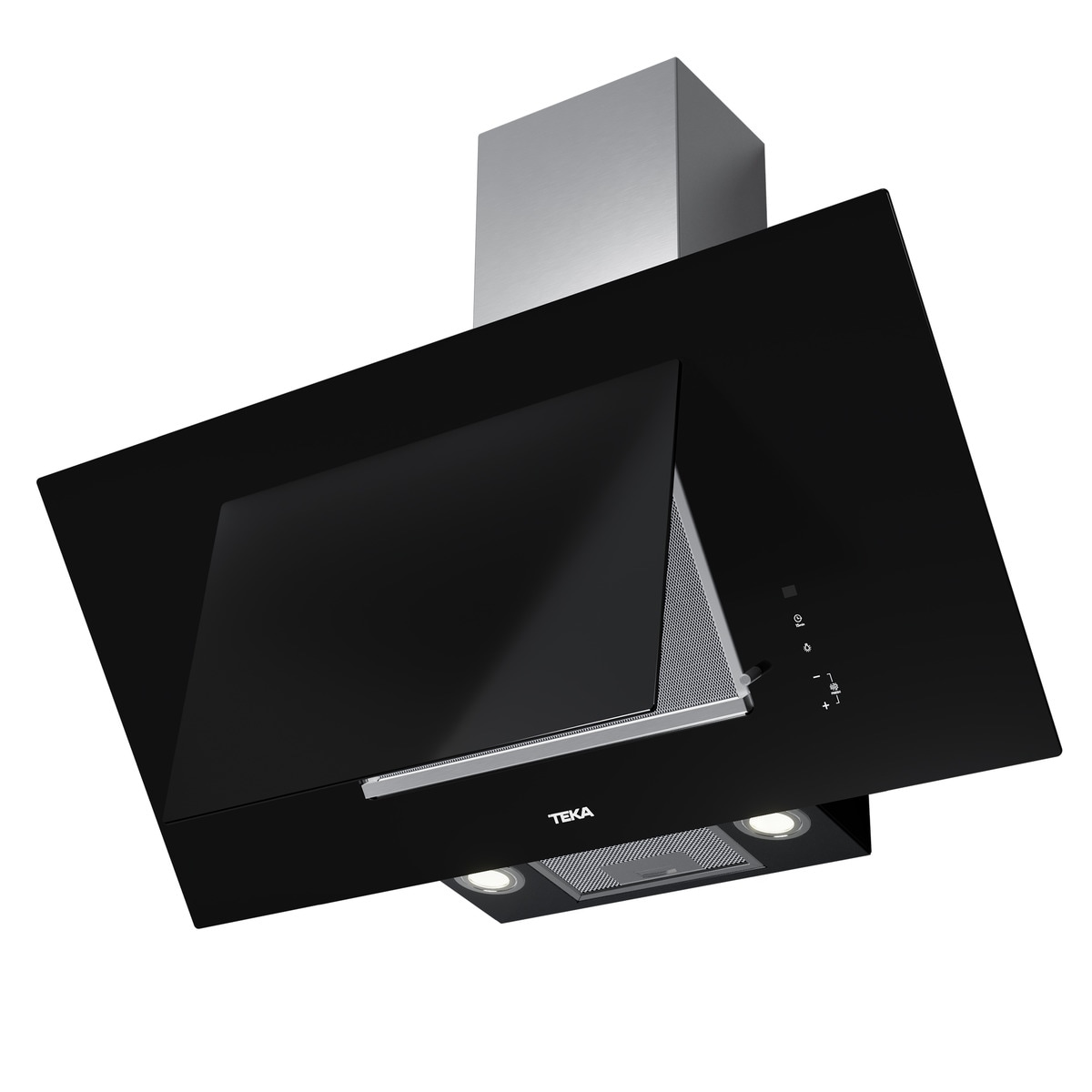 Campana decorativa Teka aspiración perimetral y función FreshAir - DVT PRO 98780 Cristal blanco-5