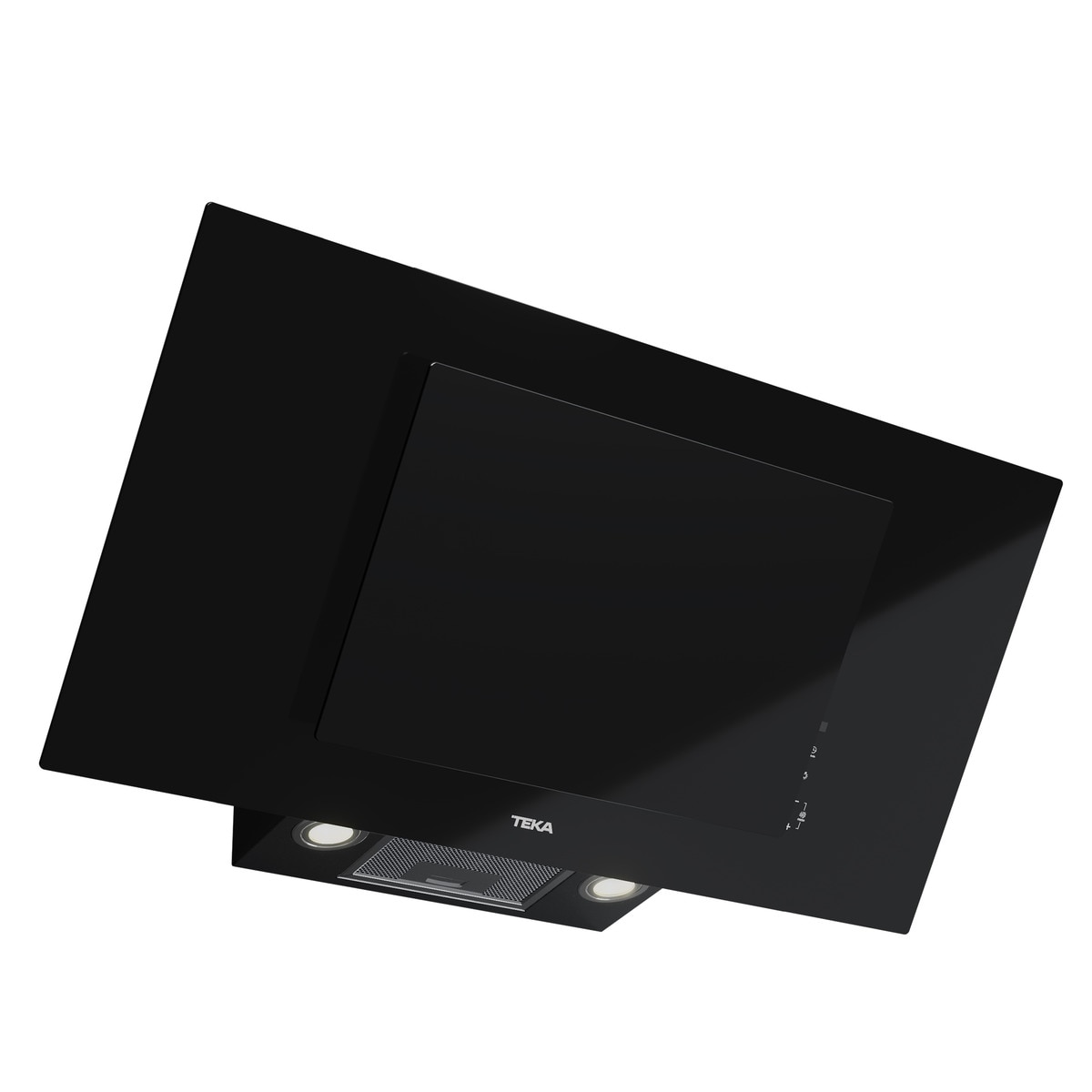 Campana decorativa Teka aspiración perimetral y función FreshAir - DVT PRO 98780 Cristal blanco-3