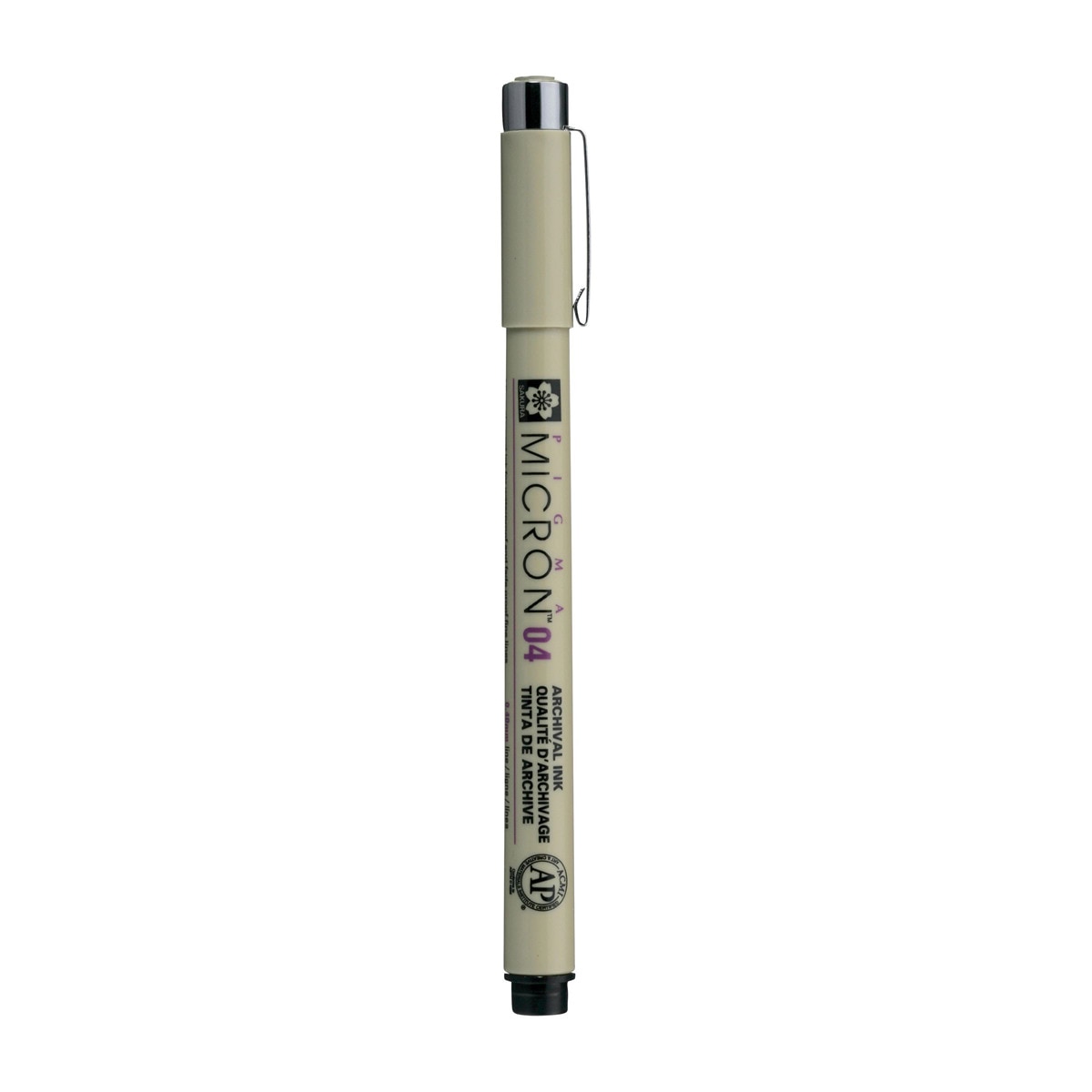 Caneta de Feltro Pigma Micrómetro Preto 04 - Multicolor 1