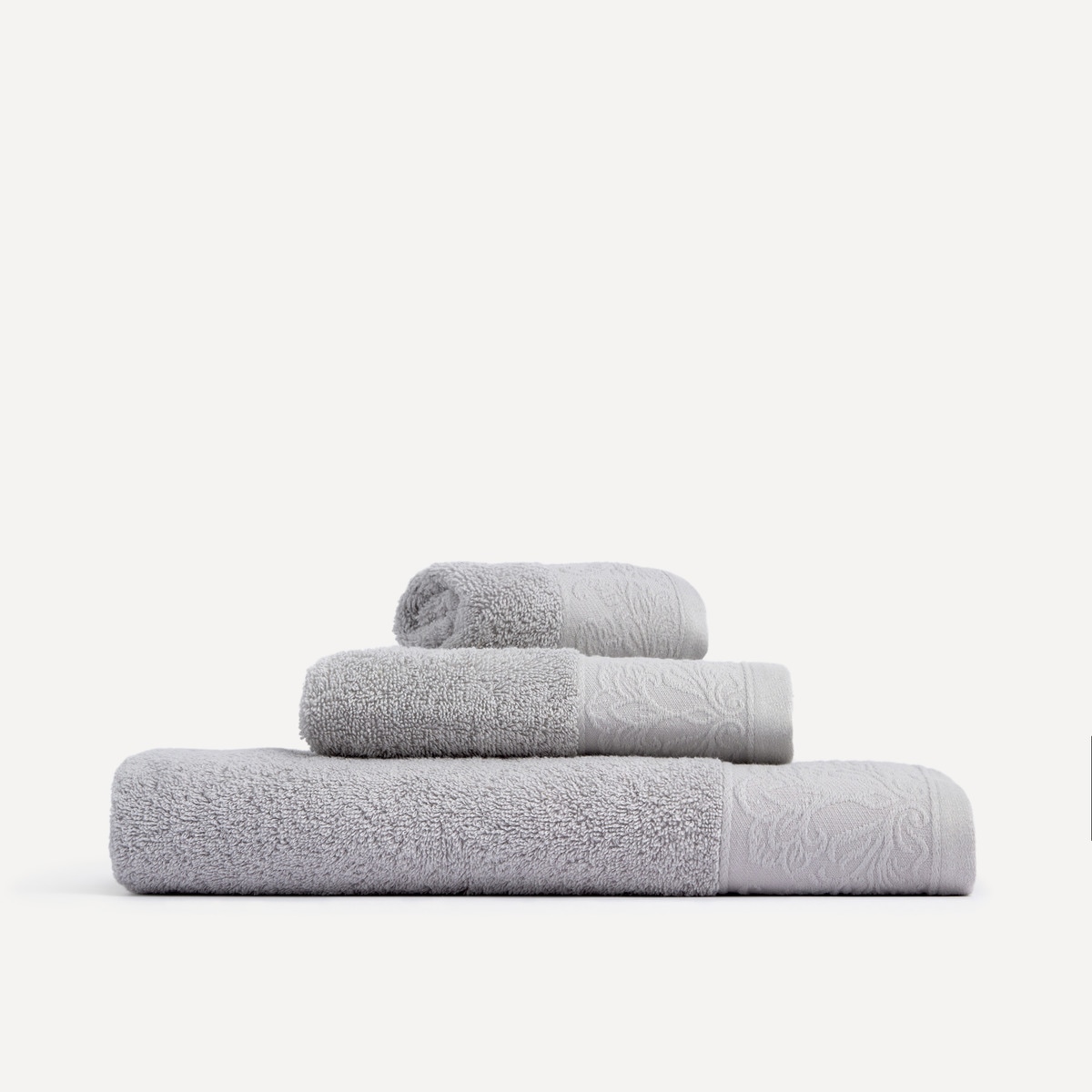 Toalla de baño algodón 450 gr/m2 Aris Basics El Corte Inglés Gris-5