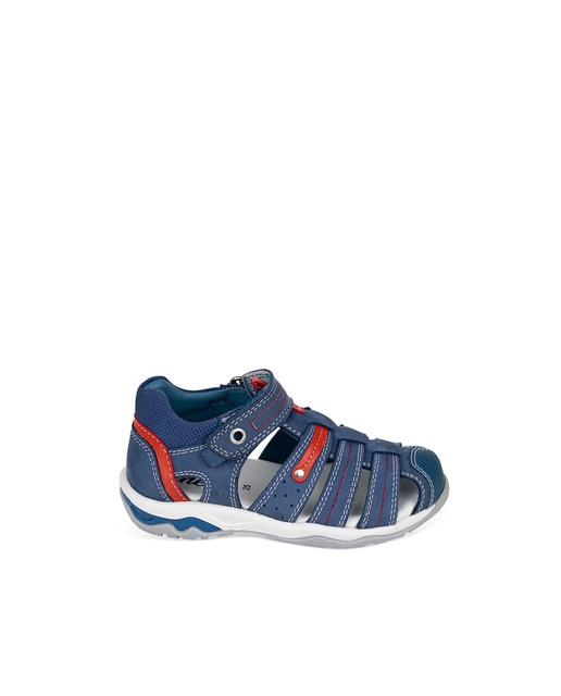 Imagen 0 de Cangrejera Sport de piel en color azul