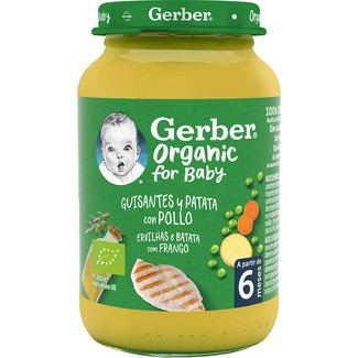 Refeição de Ervilha, Batata e Frango embalagem 190 g - Gerber