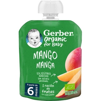 Saqueta de Fruta sabor Manga embalagem 90 g - Gerber