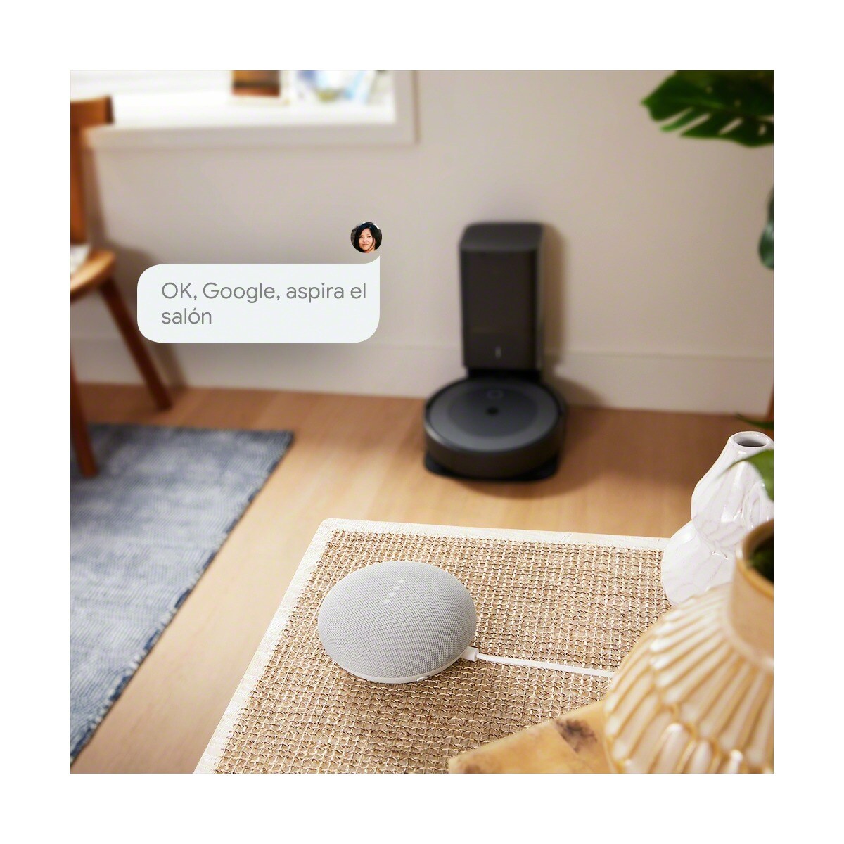 Robot aspirador iRobot Roomba i5+ con mapeado avanzado y conexión WiFi Gris-12