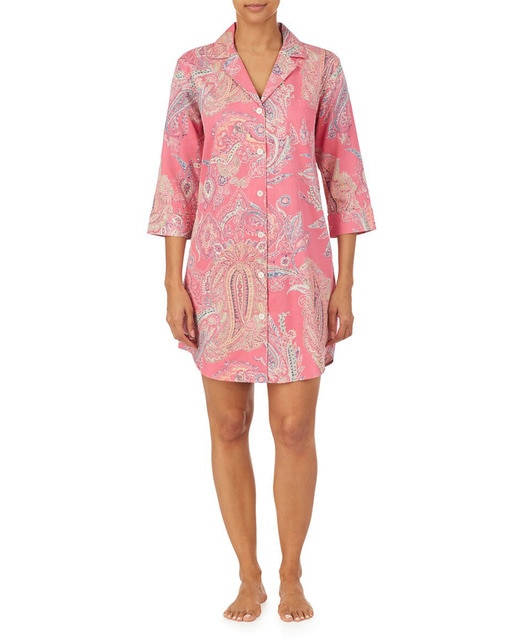 Imagen 0 de Camisón manga larga estampado