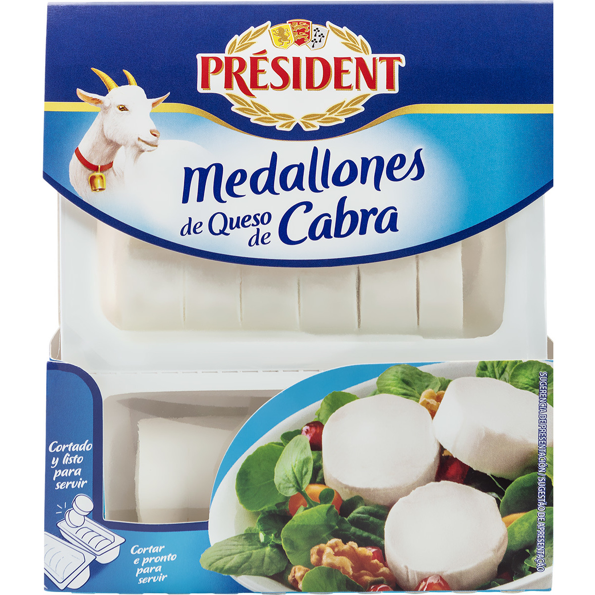 Queijo de Cabra Medalhões embalagem 200 g