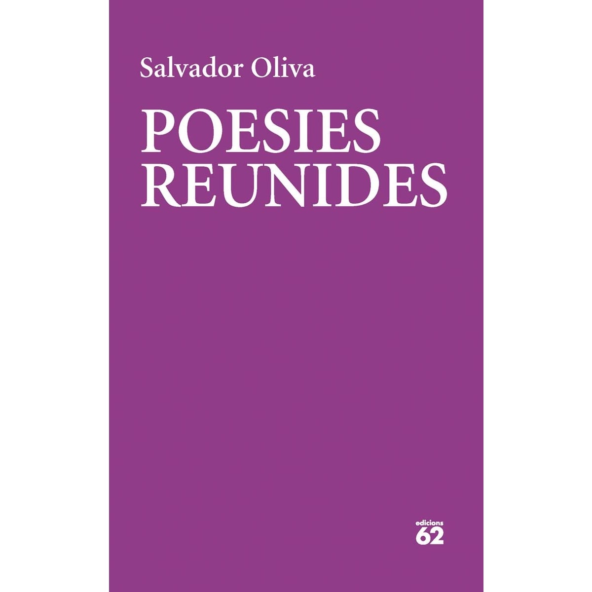 Imagen 0 de Poesies reunides  (Tapa blanda)