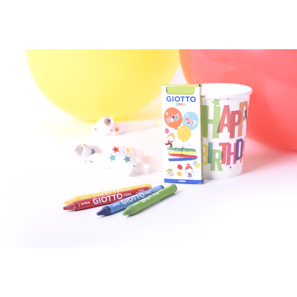 Expositor 10 sets ceras Party Set Giotto 6