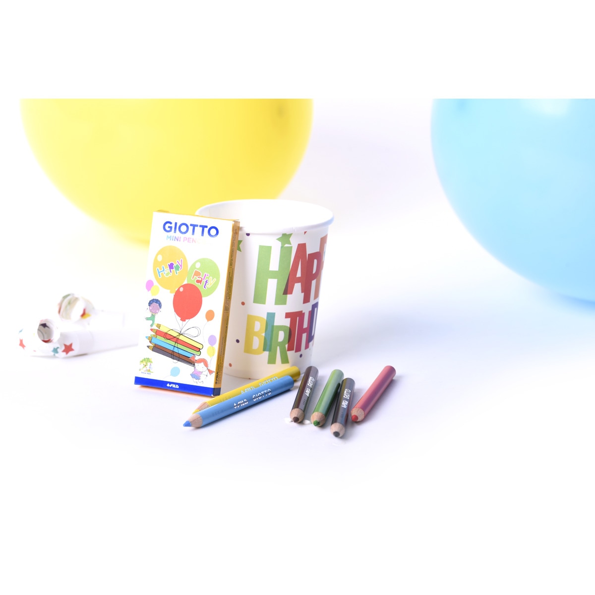 Expositor 10 sets lápices de colores Party Set Giotto 6