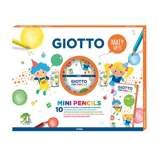 Imagen 0 de Expositor 10 sets lápices de colores Party Set Giotto