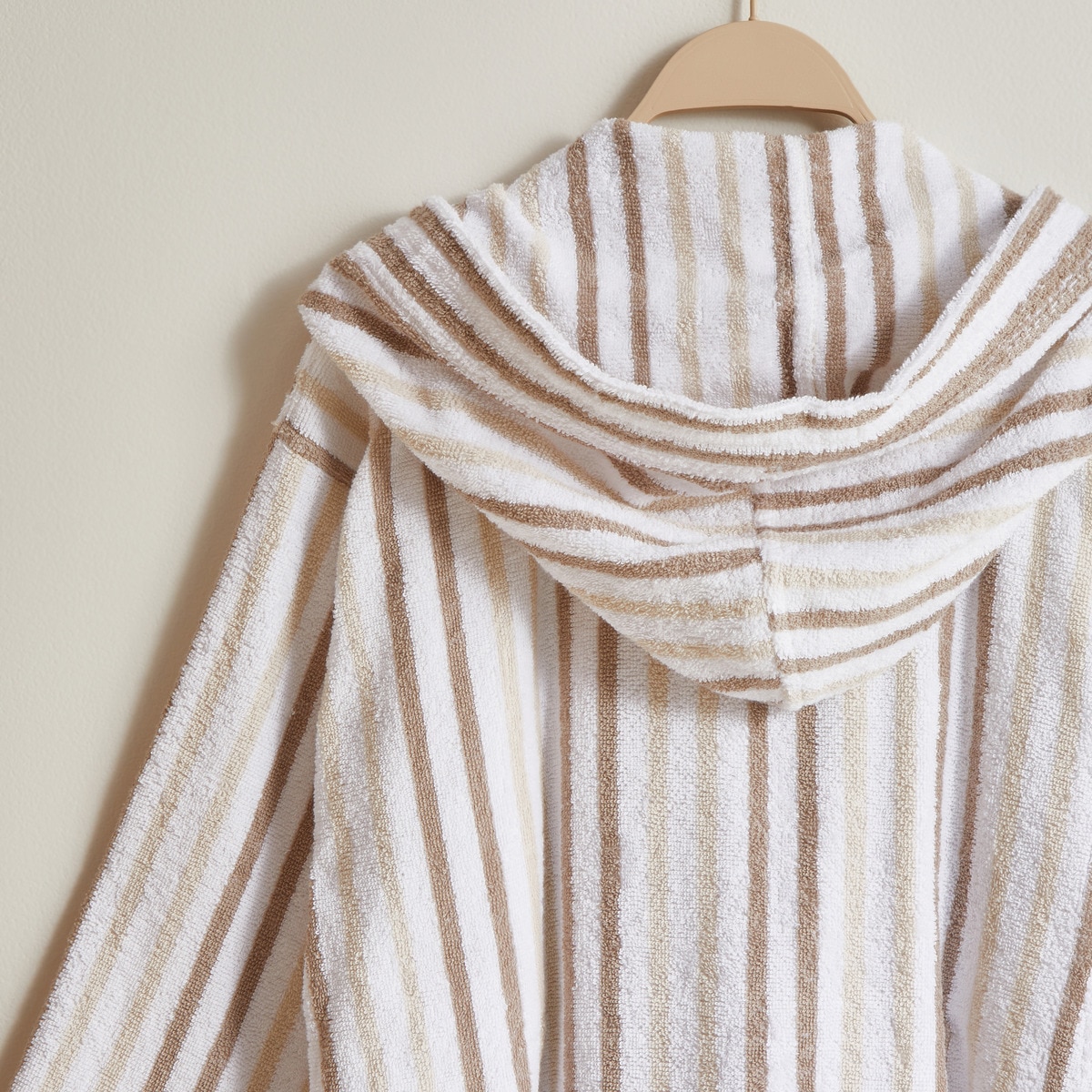 Albornoz algodón 380 gr/m2 Calm Basics El Corte Inglés Natural-3