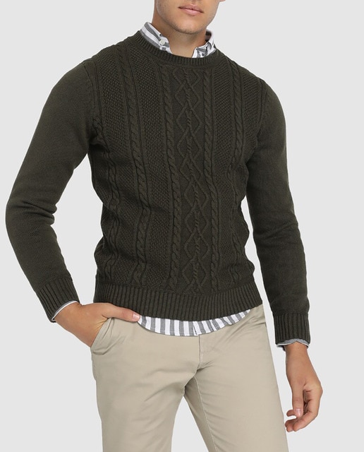 Imagen 0 de Jersey de hombre con el cuello redondo