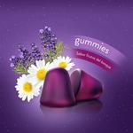 Natura Melatonin jelly sweets can 30 units helps you to fall asleep naturally and quickly