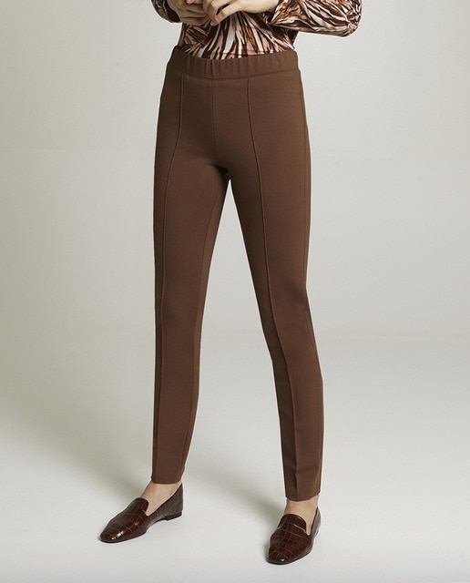 Imagen 0 de Pantalón largo con cinturilla elástica