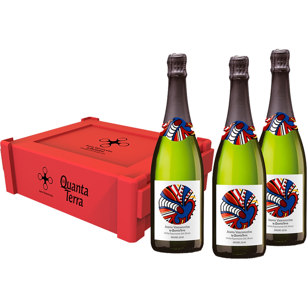 Vinho Espumante do Douro Brut pack 3 Garrafas embalagem 75 cl