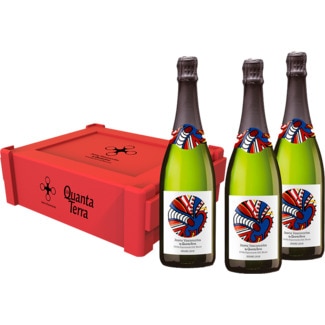 Vinho Espumante do Douro Brut pack 3 Garrafas embalagem 75 cl - Quanta Terra
