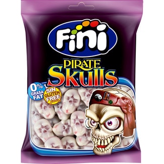 Gomas Caveiras de Piratas embalagem 90 g - Fini