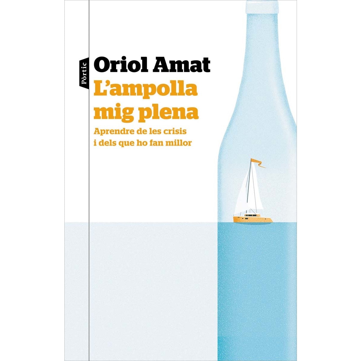 Imagem 0 de L'ampolla mig plena: Aprendre de les crisis i dels que ho fan millor (Capa mole com abas)