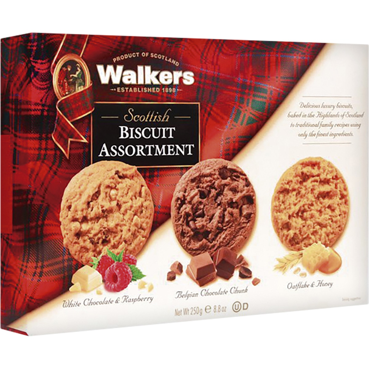Scottish galletas surtidas de mantequilla estuche 250 g