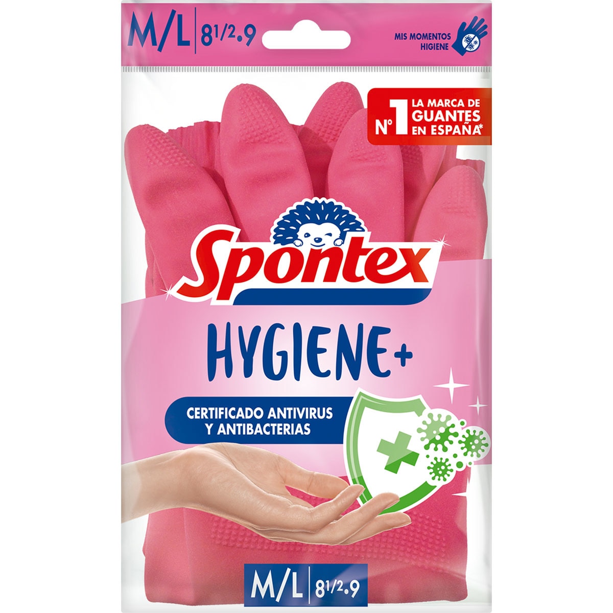 guantes Hygiene+ talla M/L blister 1 unidad