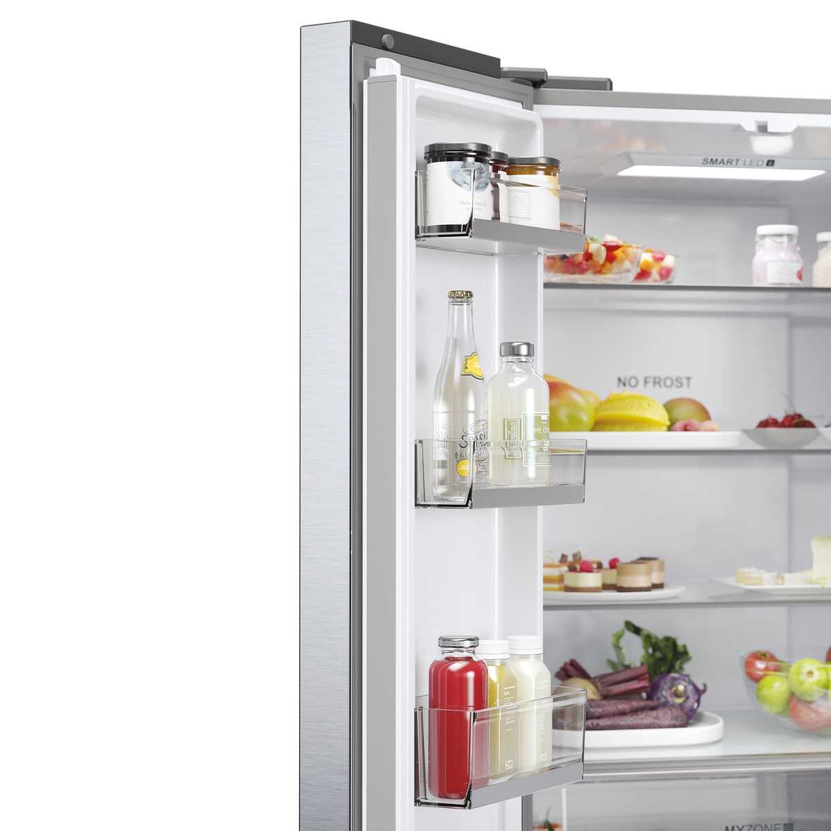 Frigorífico Americano Haier de 4 Portas Série 5 HFR5719ENMG No Frost MyZone Plus French Door 70 de 190 cm - Silver Inox-16