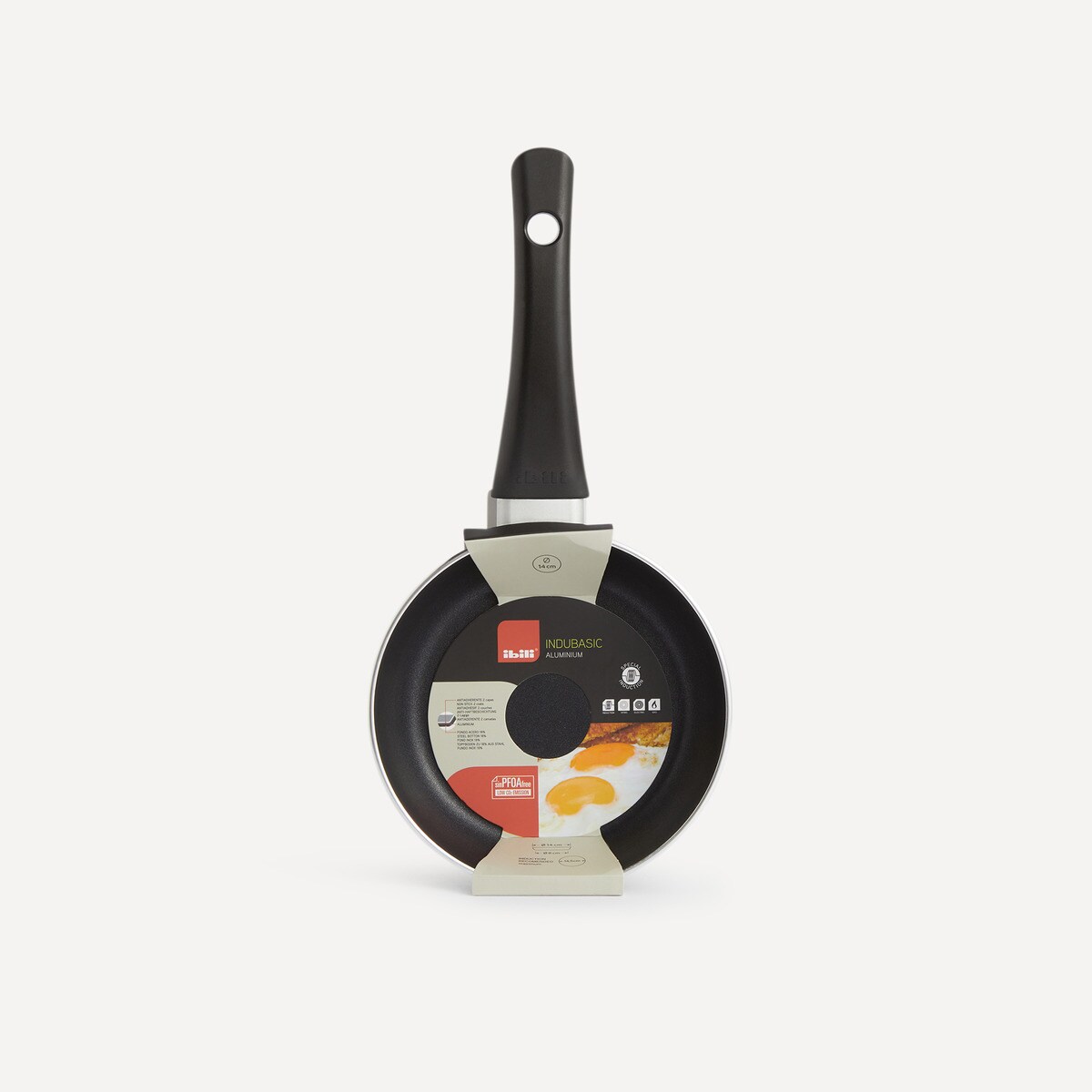 Sartén mini Indubasic Ibili Negro-6