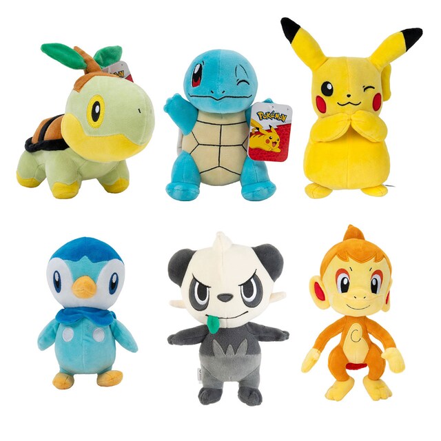 Imagem 0 de Pokémon Peluche Suave 21 Cm Sortido