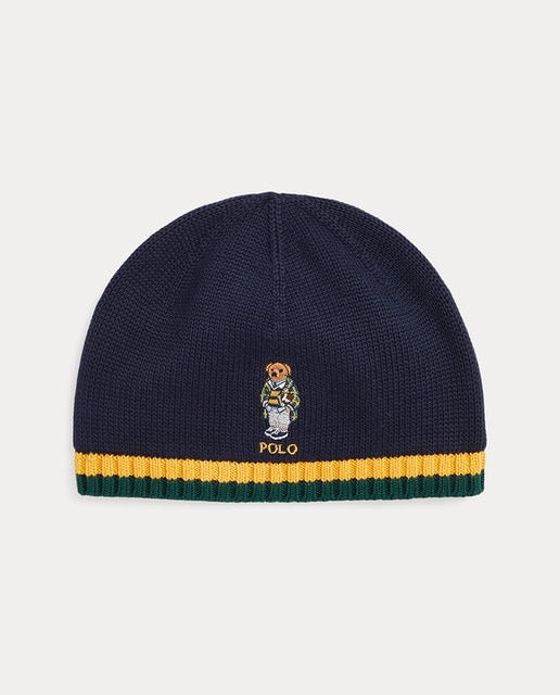 Imagen 0 de Gorro de niño en azul con Polo Bear