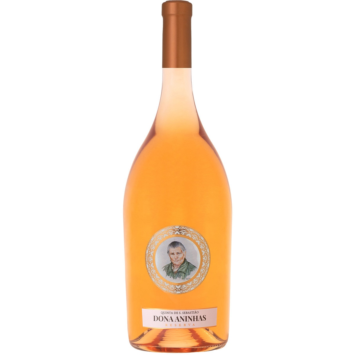 Vinho Rosé Regional de Lisboa Dona Aninhas Reserva garrafa 75 cl