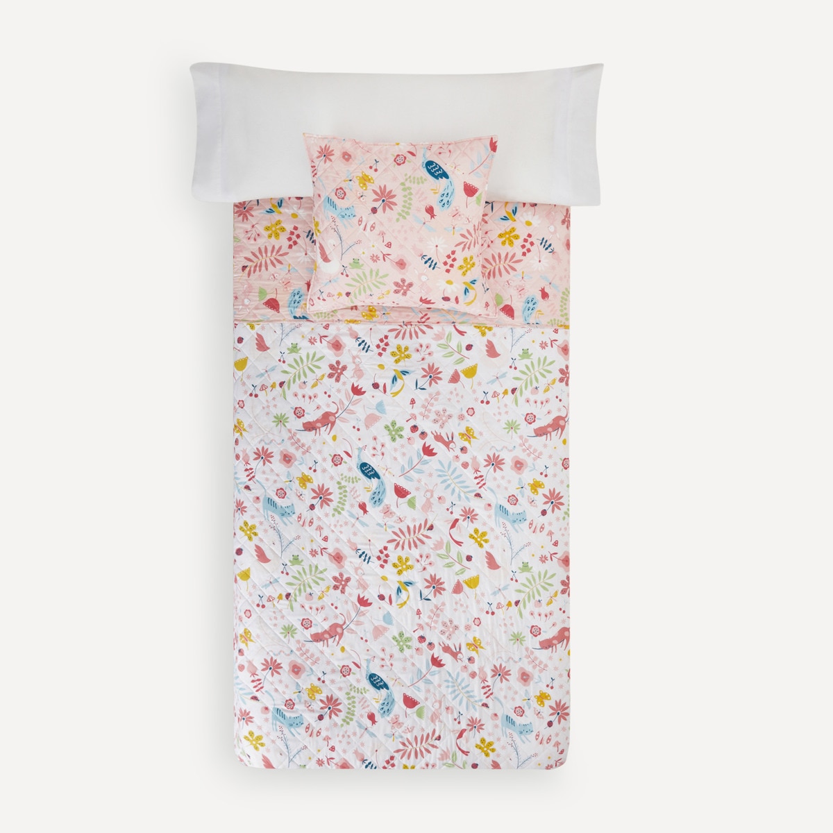 Édredon et housse de coussin Fresh Garden Basics