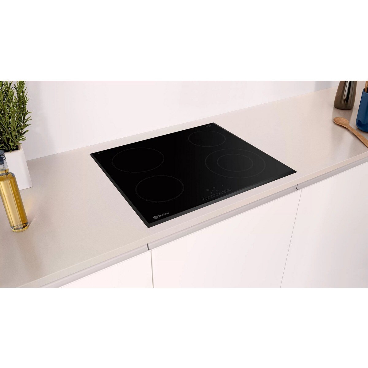 Placa Vitro C/ Zona Dupla BALAY 3eb721lr Preto-4