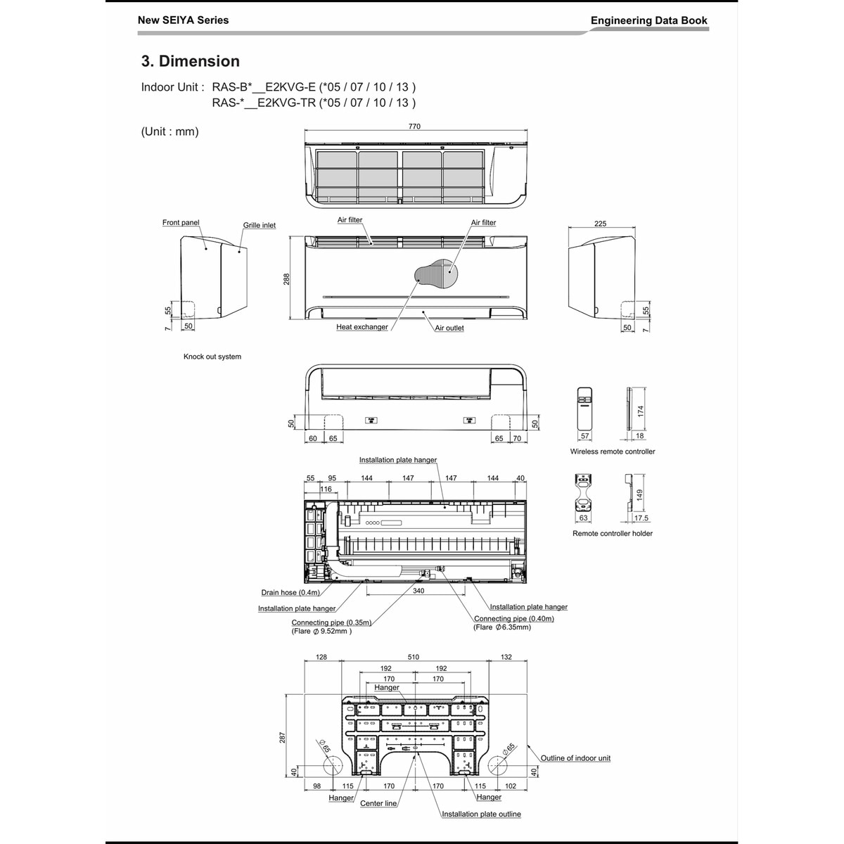 Aire acondicionado Multisplit 2x1 Toshiba con 2.838 frig/h + 3.612 Kcal/h - BASIC 13 + 16 Blanco-4